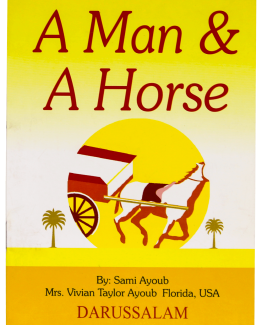 A MAN AND A HORSE